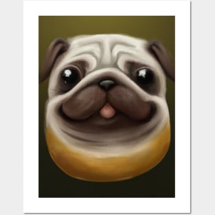 Potato Dog Face Posters and Art